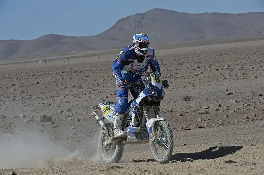 More information about "Pedrero Overcomes Bike Damage to Impress During Fifth Stage of Dakar"