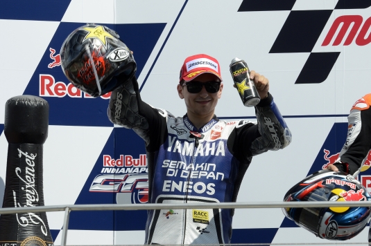 More information about "Lorenzo Podiums with Second at Indianapolis"